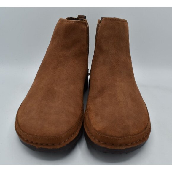 Chaco Womens Size 8 Paonia Cinnamon Brown Suede Chelsea Boots Shoes - Picture 3 of 14